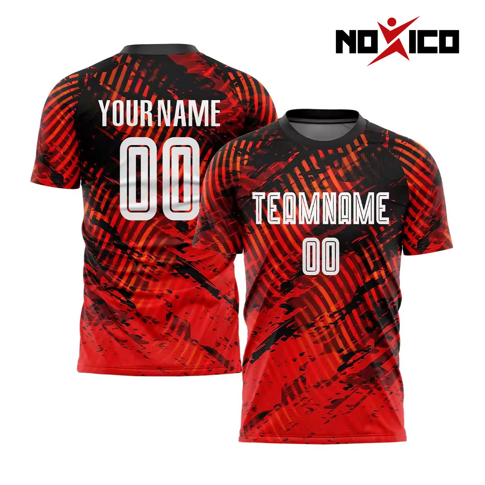 Custom American football uniform — front view