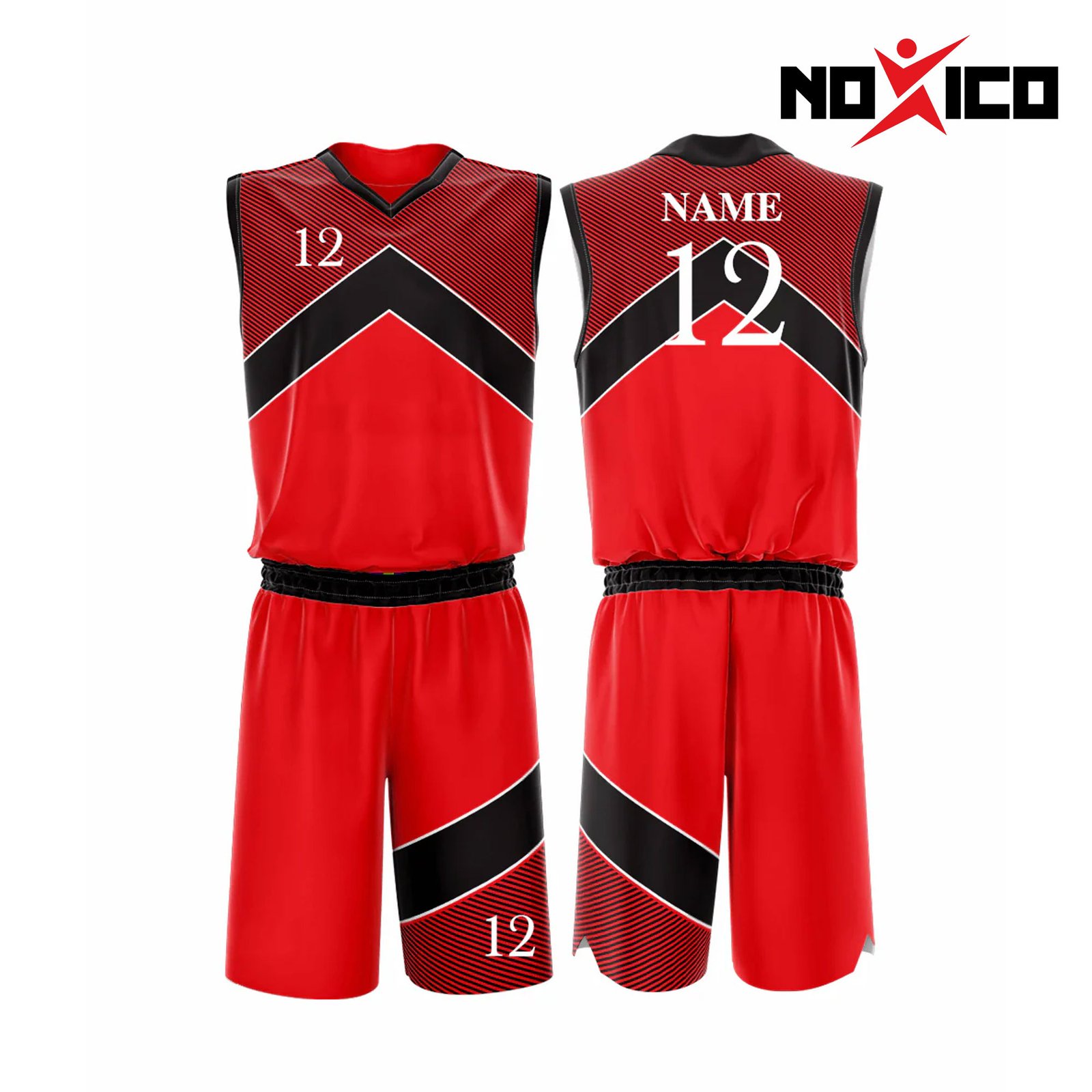 Custom baseball uniform — front view