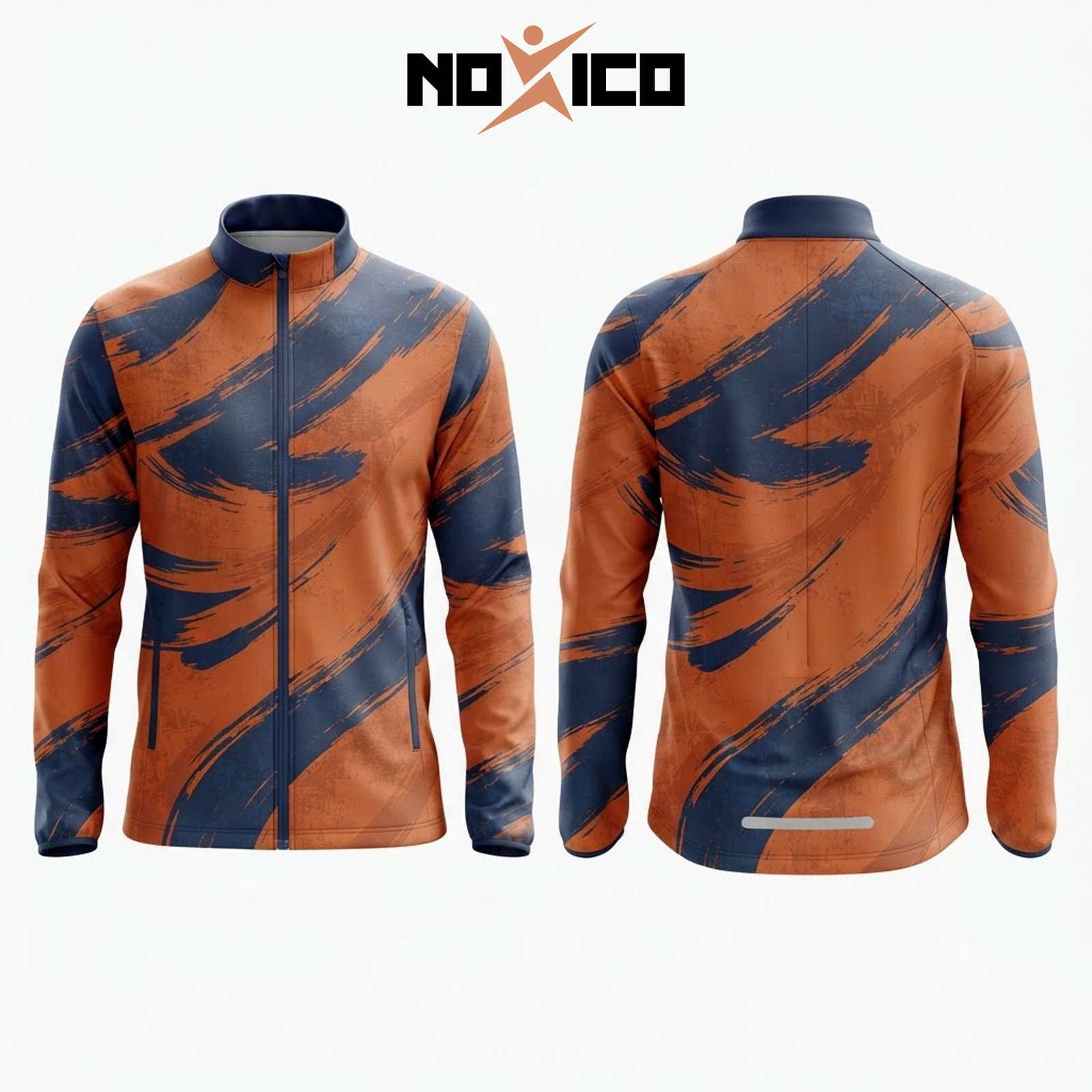 Custom running jackets — view 1