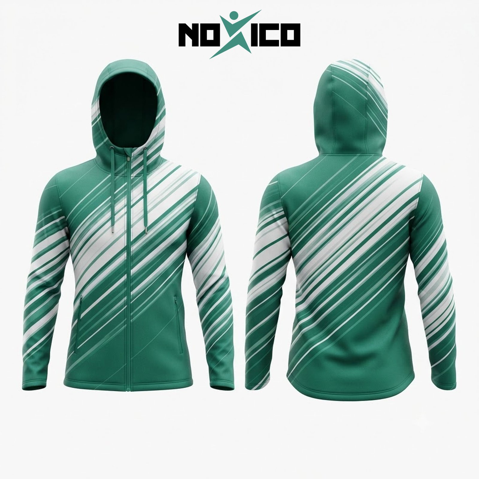 Custom training hoodies — view 1