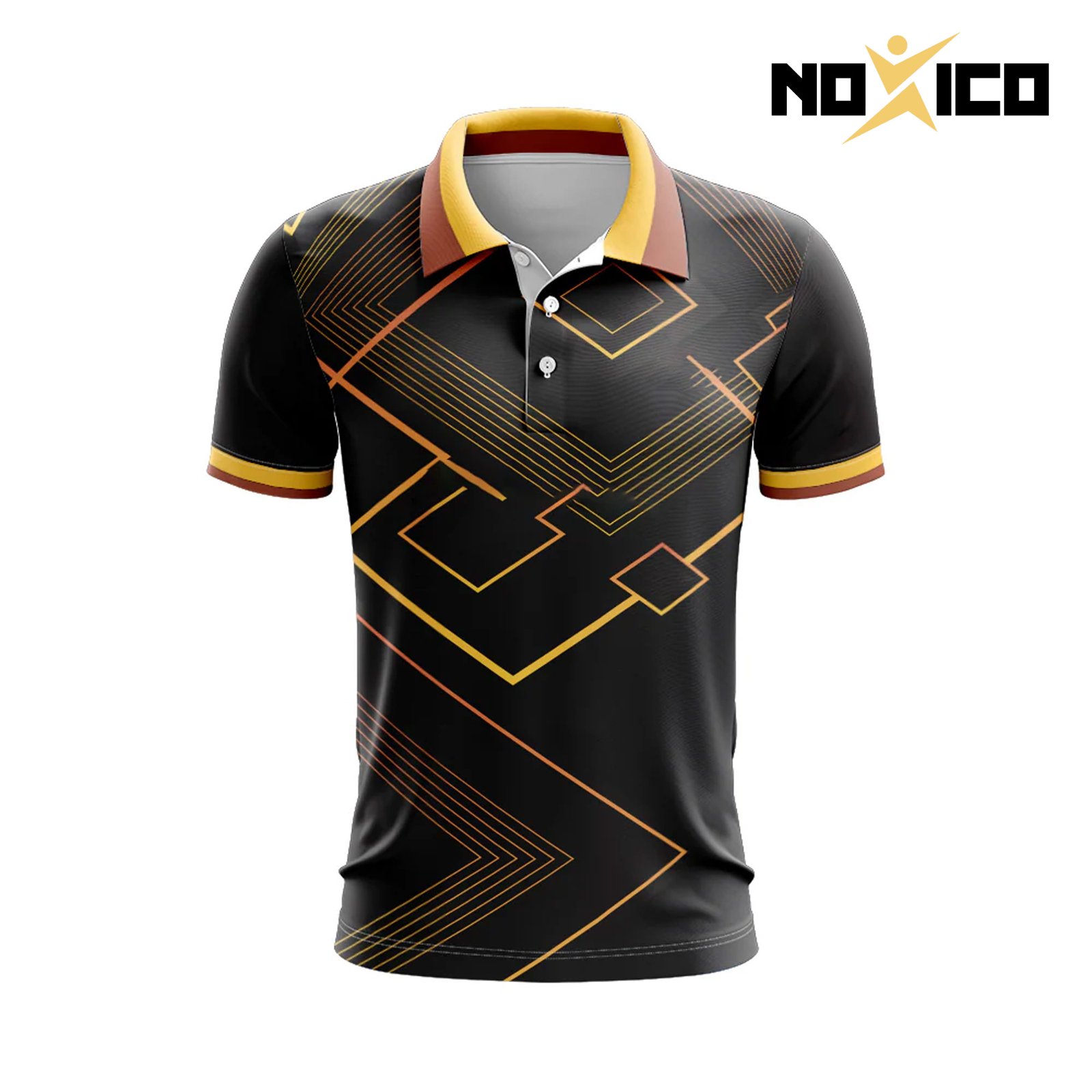 Custom baseball uniform — front view