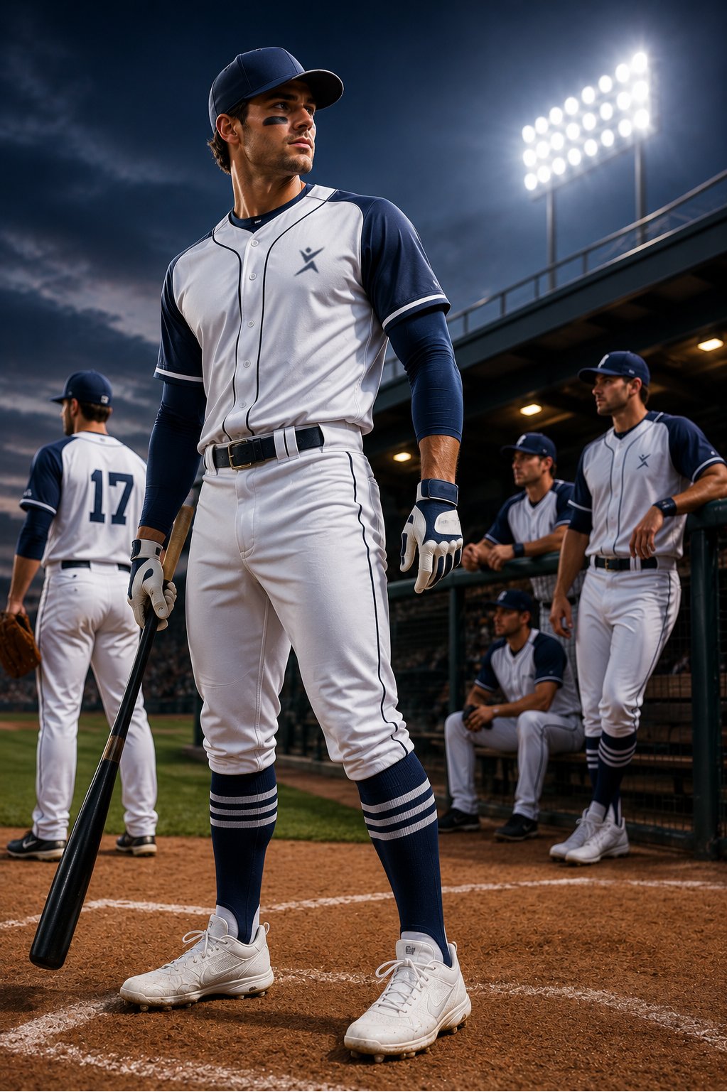Full Button Down Baseball Uniform