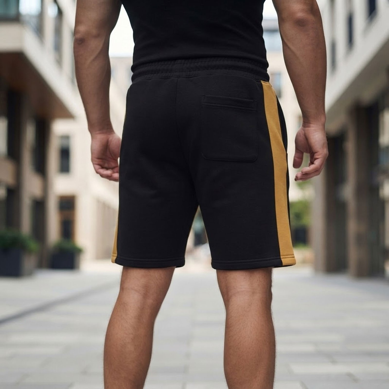Casual shot of models wearing shorts