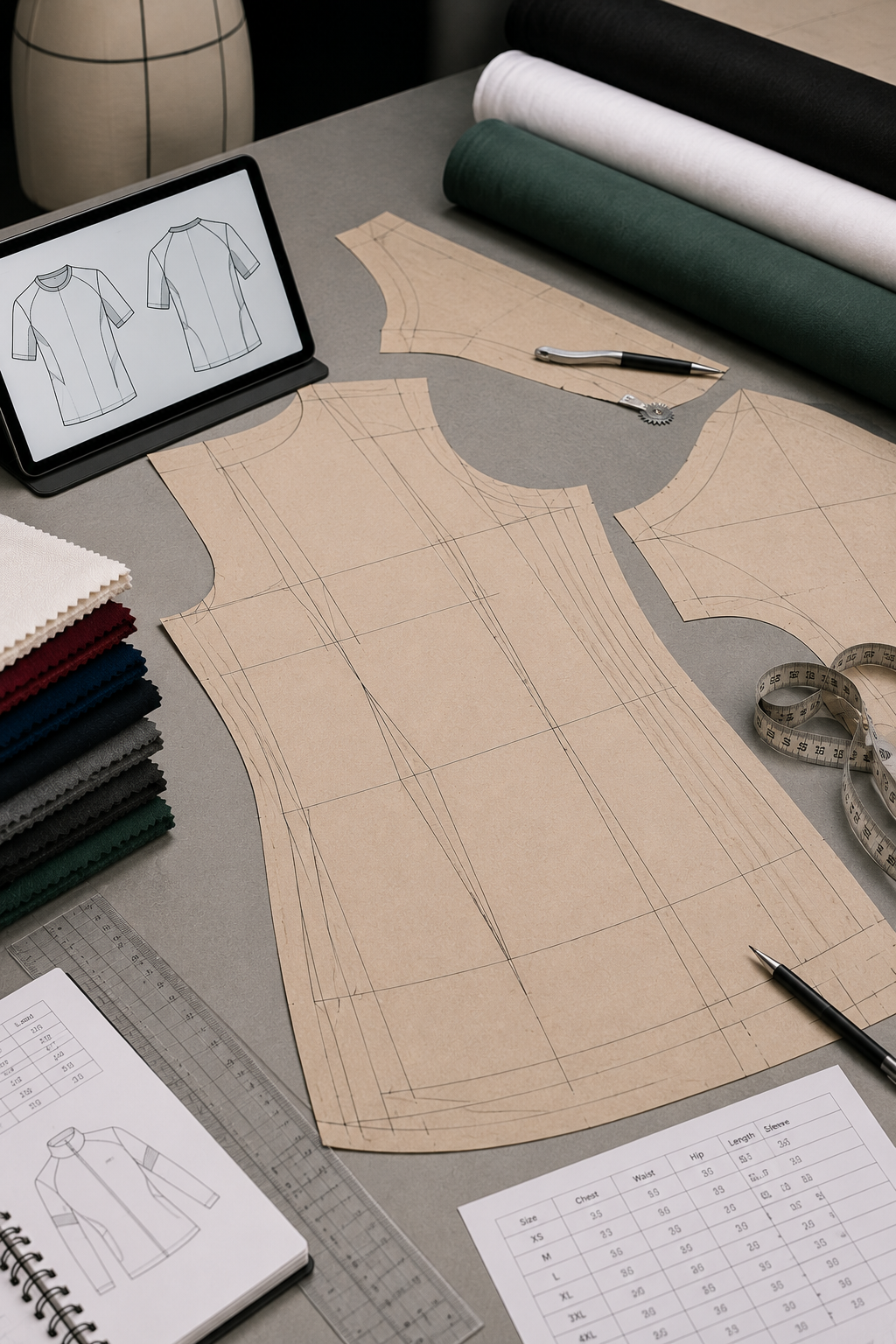 Pattern Drafting Table