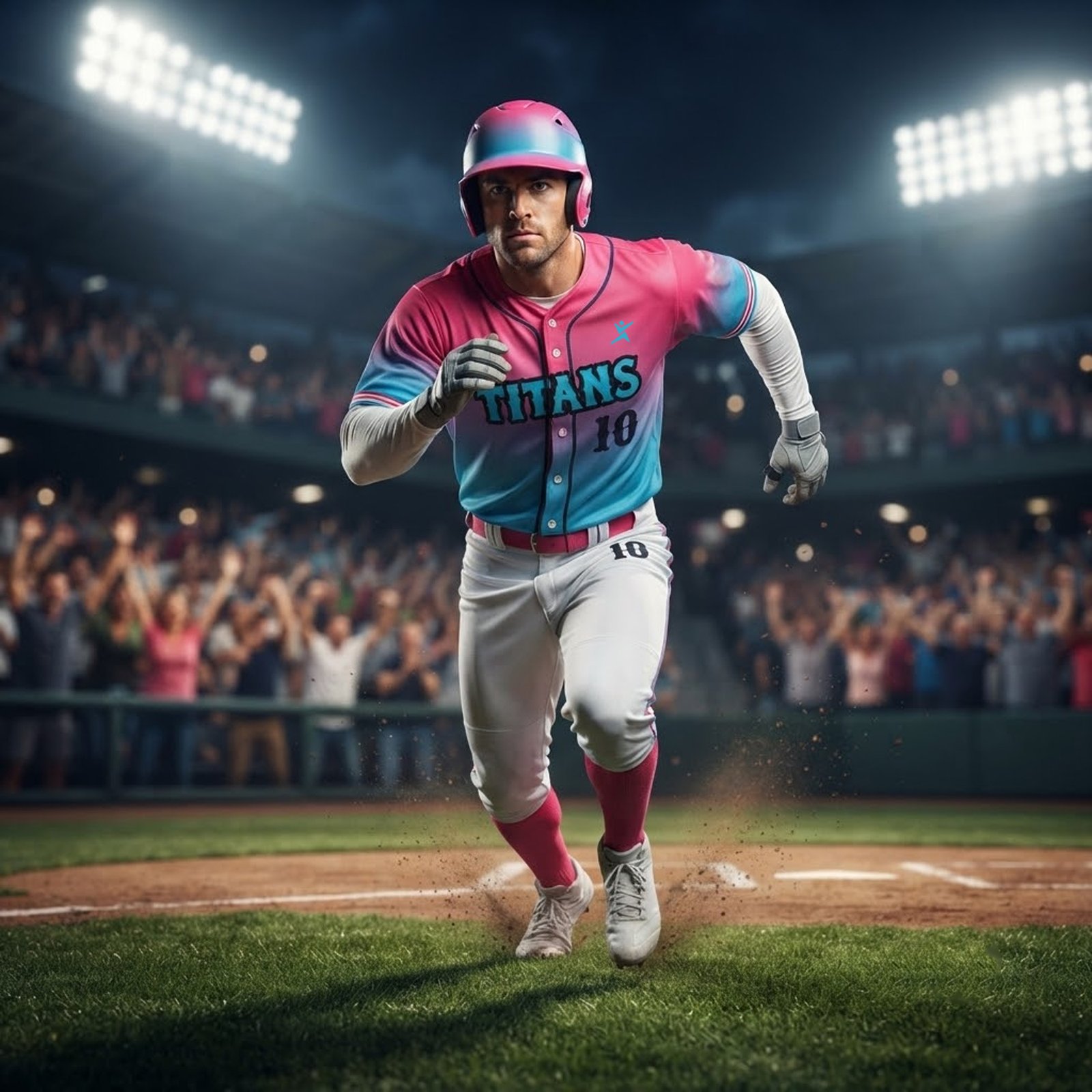Baseball uniform front view
