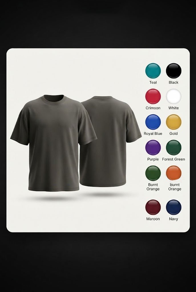 Long sleeve T-shirt preview in selected colour