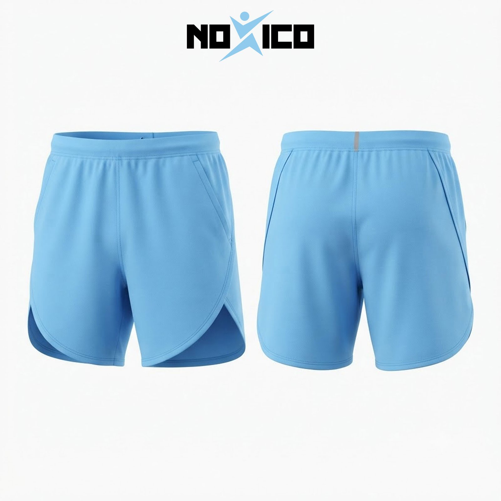 Custom running shorts — view 1