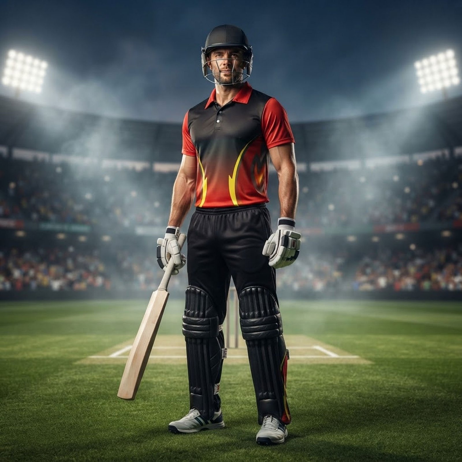 Baseball uniform front view