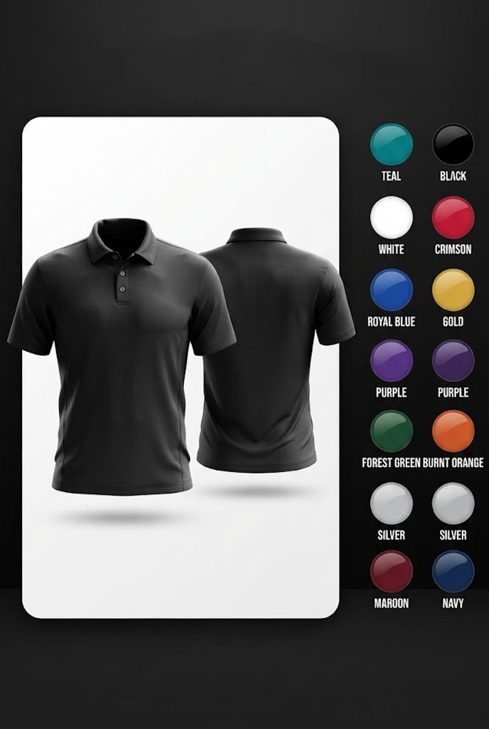 Uniform preview in selected colour